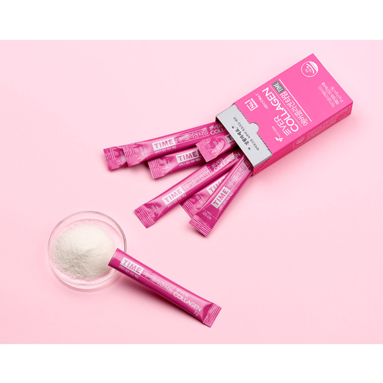 Beauty Box Korea EVER COLLAGEN Time 3g*7stick (21g) Best Price and