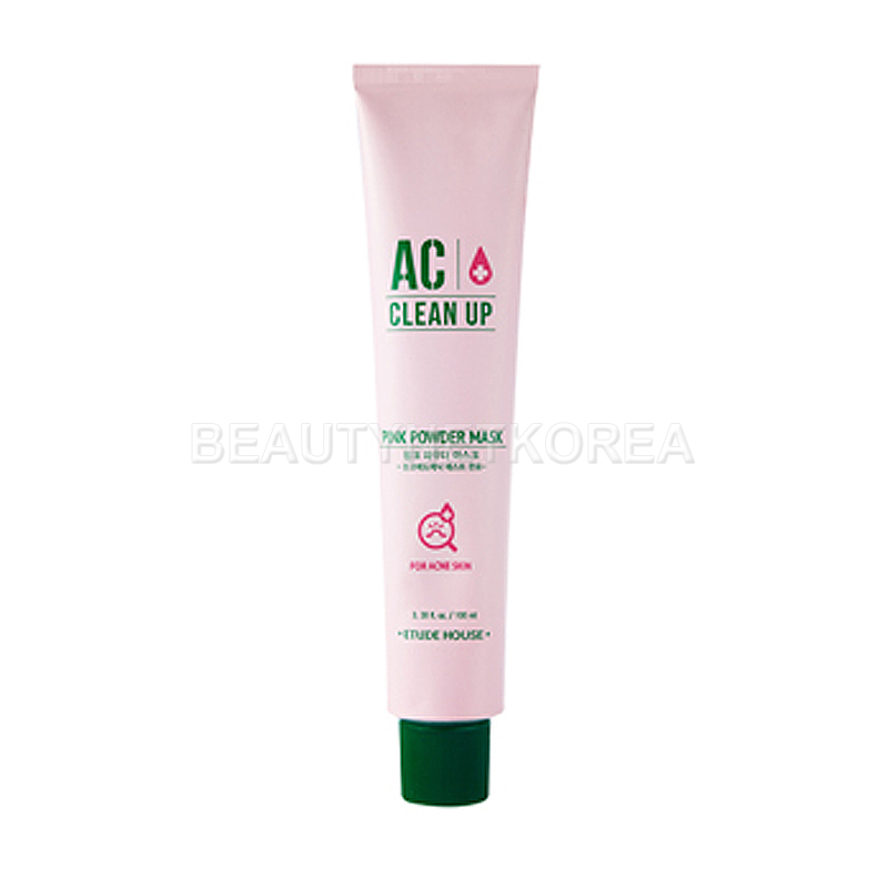 [ETUDE HOUSE] AC Clean Up Pink Powder Mask 100ml (Weight : 142g)