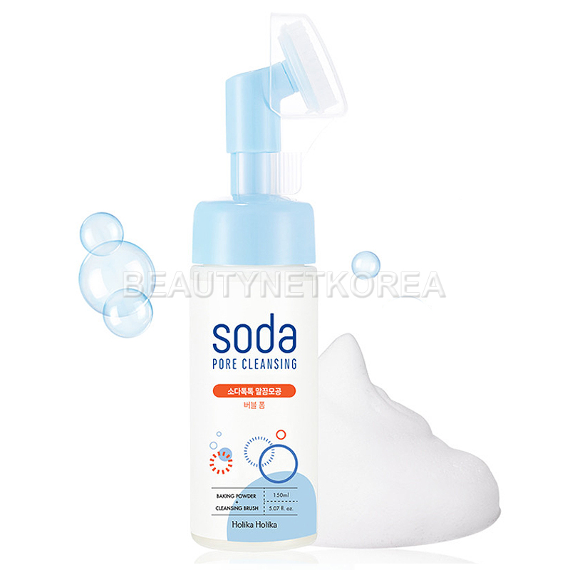 [HOLIKA HOLIKA] Soda Pore Cleansing Bubble Foam 150ml (Weight : 248g)