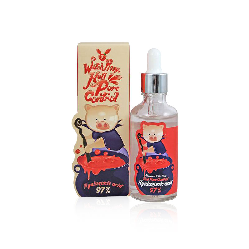 [ELIZAVECCA] Witch Piggy Hell Pore Control Hyaluronic Acid 97% 50ml   (Weight : 128g)