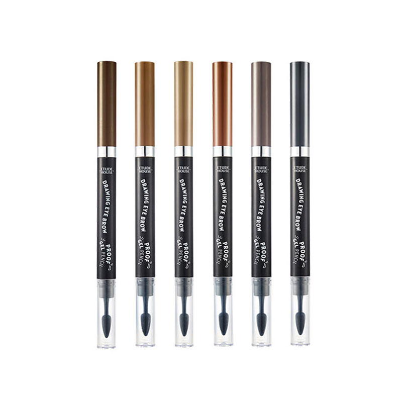 [ETUDE HOUSE] Drawing Eyebrow Proof Gel Pencil 0.2g 6 Colors (Weight : 11g)