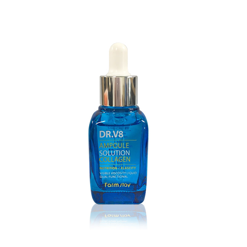 [FARM STAY] DR.V8 Ampoule Solution Collagen 30ml (Weight : 134g)