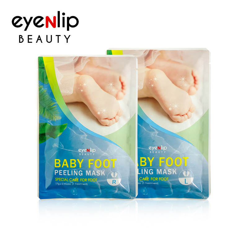 [EYENLIP] Baby Foot Peeling Mask 2 Type 17g * 2 Masks (1 treatment)  (Weight : 58g)