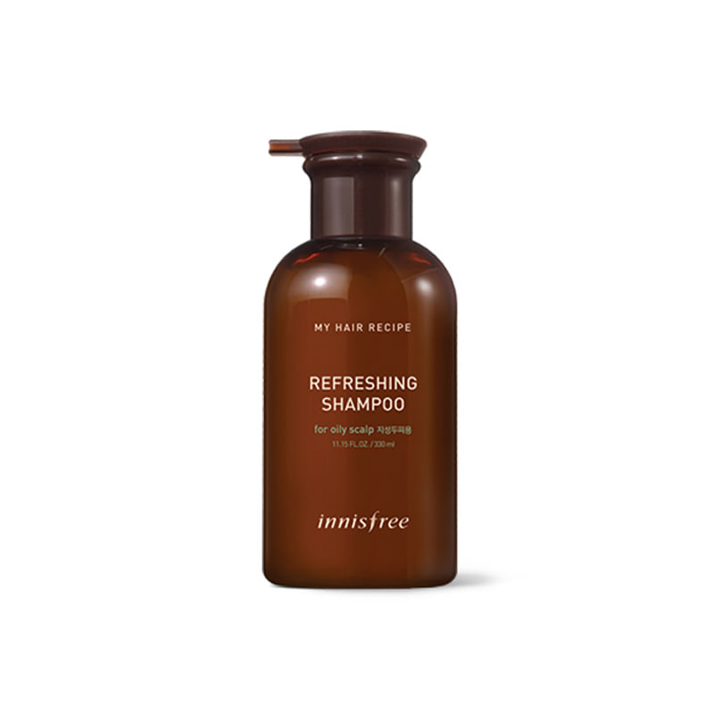 [INNISFREE] My Hair Recipe Refreshing Shampoo (For Oily Scalp) 330ml (Weight : 421g)