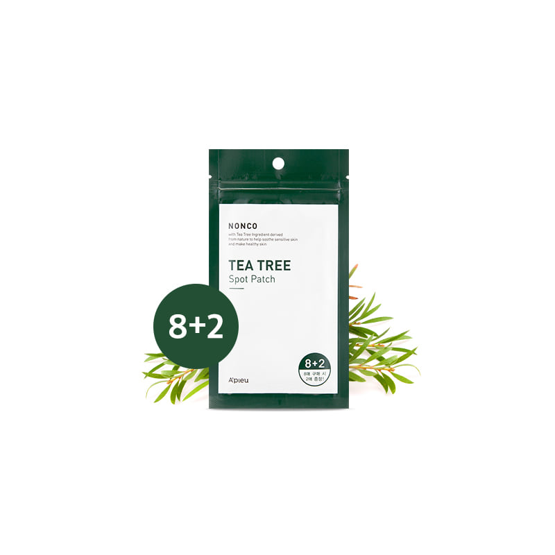 [A'PIEU] New Nonco Tea Tree Spot Patch 10ea (Weight : 23g)