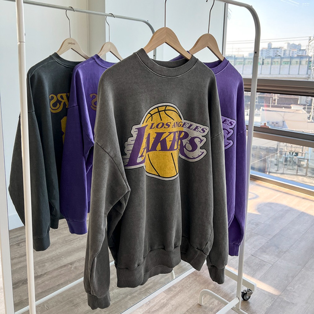 LAKERS 피그 맨투맨 빡선생