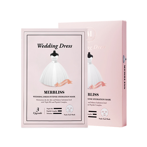 MERBLISS Wedding Dress Nude Seal Mask 5pcs
