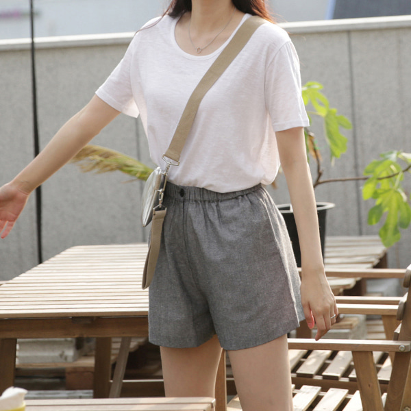 Elasticized Button and Fly Shorts | Most LOVED Korean fashion shopping ...