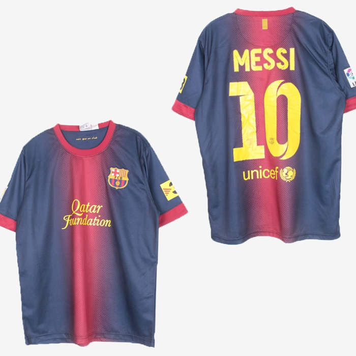 바르셀로나메시축구유니폼남여공용(M)