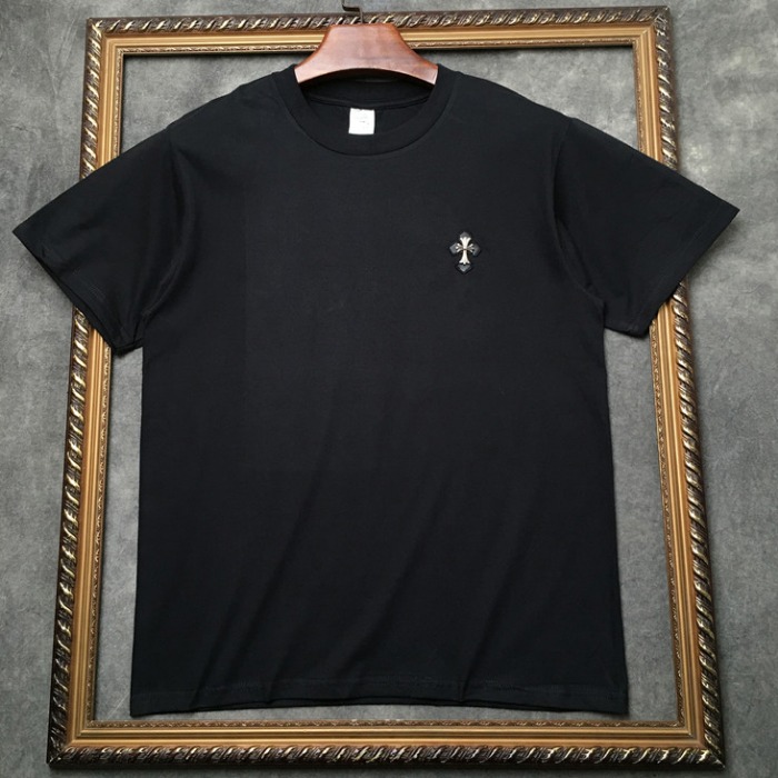 107875 시그니처 크로스 징포인트 하프 티셔츠 (Black)