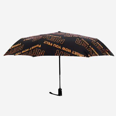 105699 유니크네버 레터링 패턴 우산 (2Color)
